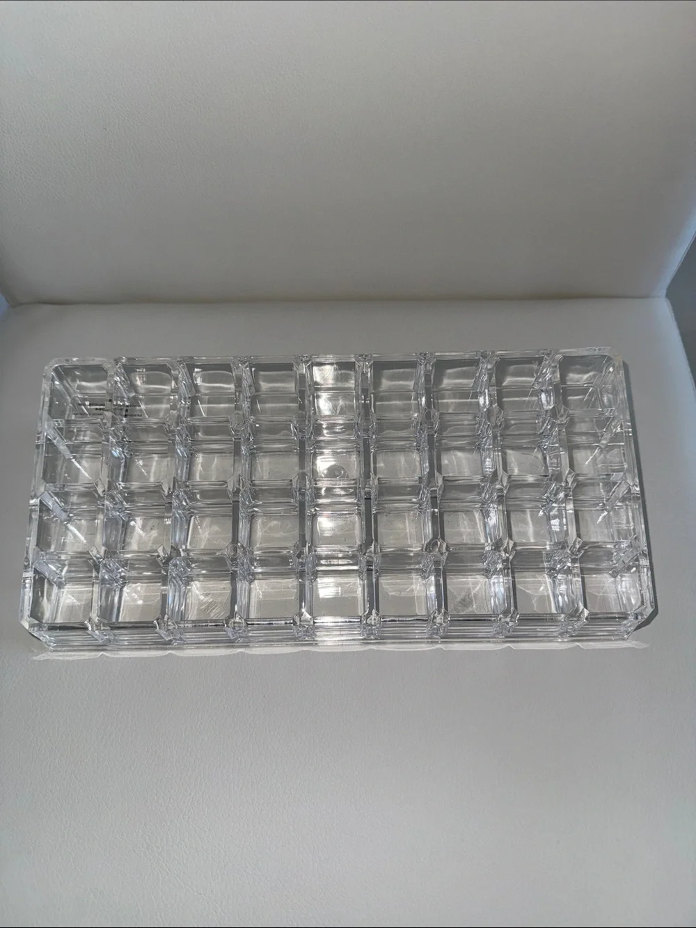 PRE-OWNED - Clear Acrylic Lipstick Holder - Makeup Organizer - 36 Spaces